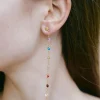 Pendientes Rombo - Pendientes Largos Dorados | THE NOOK STORE