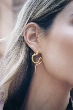 Pendientes Snake. Atrevidos y originales - THE NOOK STORE ✓