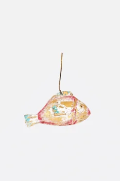 Pez colgante dore rosa - The Nook Store