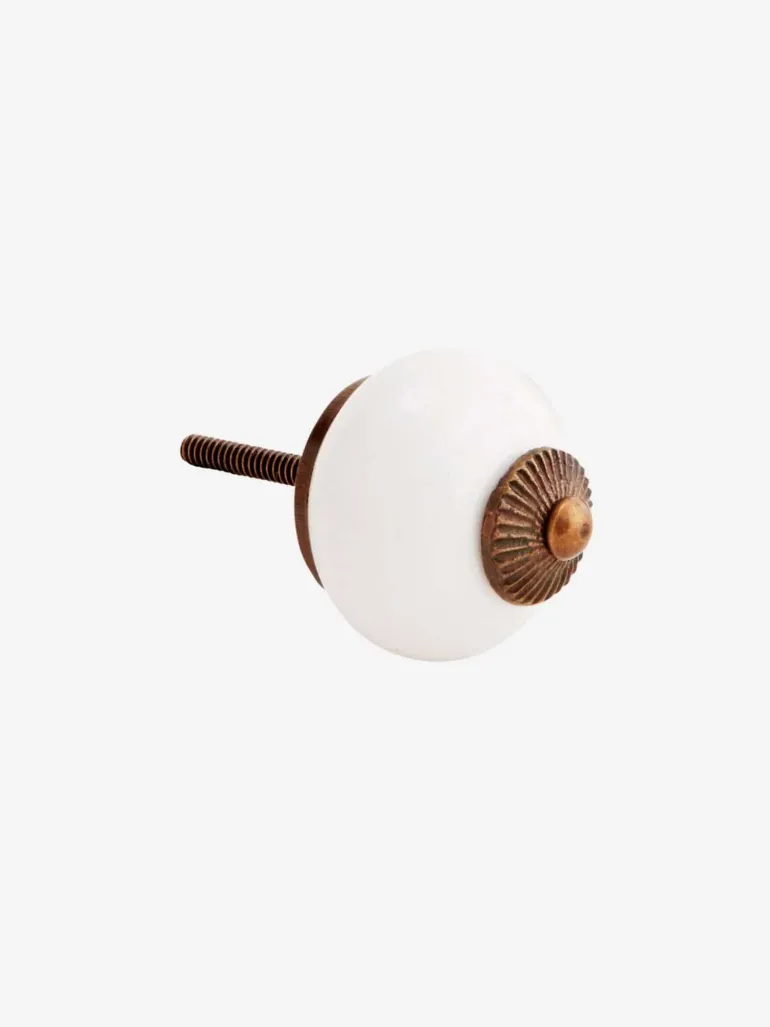 Pomo Porcelana Bassic | En varias tonalidades | The Nook Store