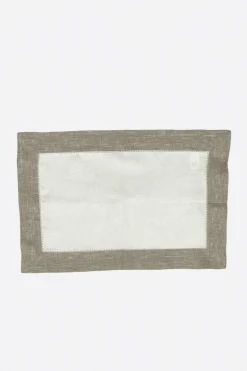 Salvamantel Lino Borde Beige - The Nook Store