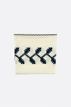 Servilleta bordado Negro - The Nook Store