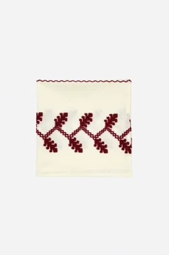 Servilleta bordado Rojo - The Nook Store