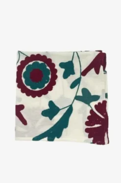 Servilleta Bordado Rojo/Verde - The Nook Store
