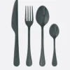 Set de 4 cubiertos esmaltados gris - The Nook Store