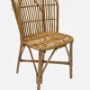 Silla bambú cuadrada - The Nook Store