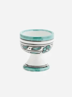 Soporte para huevo Stoneware mini Turquesa - The Nook Store