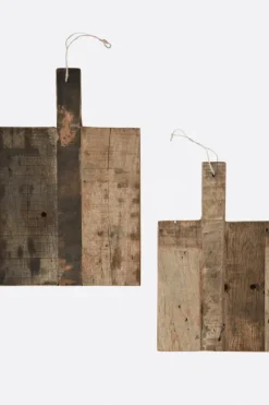 Tabla madera reciclada cuadrada - The Nook Store