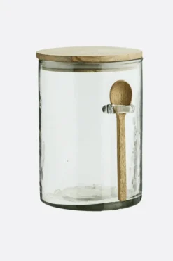 Tarro de Cristal con Cuchara - The Nook Store