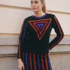 Top Innika Negro Multicolor - The Nook Store