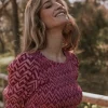 Top Nik Zig-Zag Rosa - The Nook Store