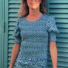 Top Nik Zig-Zag Verde - The Nook Store