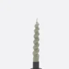 Vela Espiral Gris 14 - The Nook Store