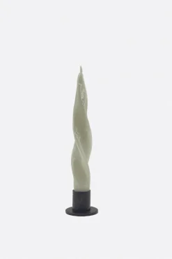 Vela Espiral Gris 03 - The Nook Store
