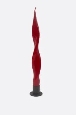Vela Espiral Roja 02 - The Nook Store