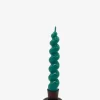 Vela Espiral Turquesa 18 - The Nook Store