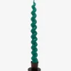 Vela Espiral Turquesa 21 - The Nook Store
