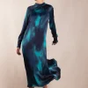 Vestido Alice Tie Dye Azul Marino - The Nook Store