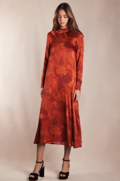 Vestido Alice Tie Dye Naranja - The Nook Store