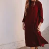 Vestido Alice Velvet Rojo - The Nook Store