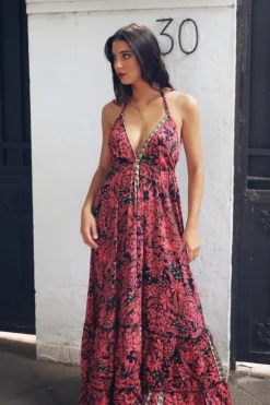 Vestido Anjali Salmon - The Nook Store
