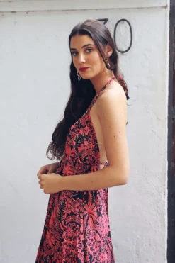 Vestido Anjali Salmon - The Nook Store
