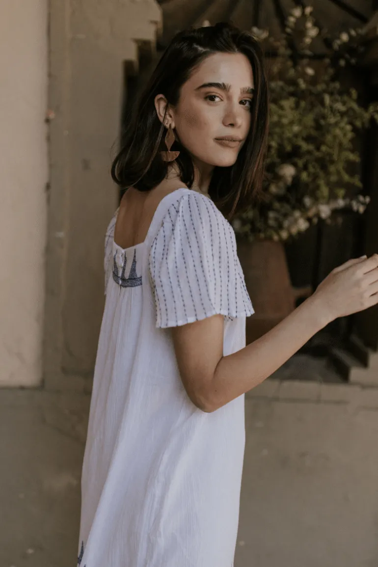 Vestido Antoniette Azul - The Nook Store