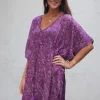 Vestido Aruna Morado - The Nook Store