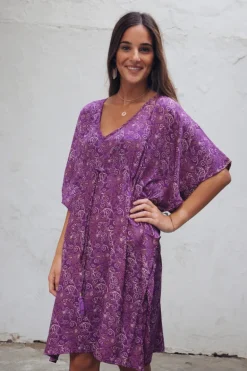 Vestido Aruna Morado - The Nook Store