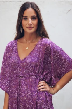Vestido Aruna Morado - The Nook Store