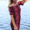 Vestido Elika Burdeos - The Nook Store
