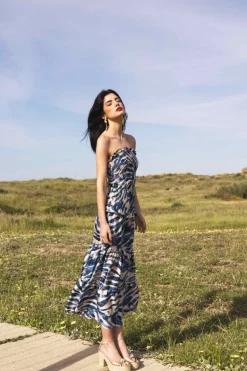 Vestido Gadea Azul - The Nook Store