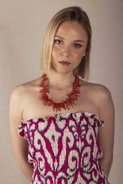 Vestido Gadea Fucsia - The Nook Store