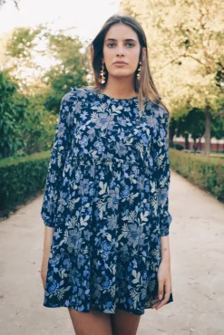 Vestido Marilyn Azul - The Nook Store