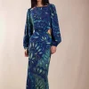 Vestido Marisa tonos azules | Vestido estilo boho | THE NOOK STORE