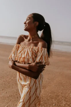 Vestido Marisa tonos azules | Vestido estilo boho | THE NOOK STORE