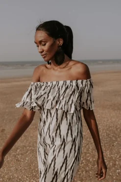 Vestido Marisa tonos azules | Vestido estilo boho | THE NOOK STORE