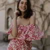 Vestido Marisa tonos azules | Vestido estilo boho | THE NOOK STORE