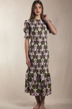 Vestido Marisa tonos azules | Vestido estilo boho | THE NOOK STORE