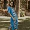 Vestido Marisa tonos azules | Vestido estilo boho | THE NOOK STORE