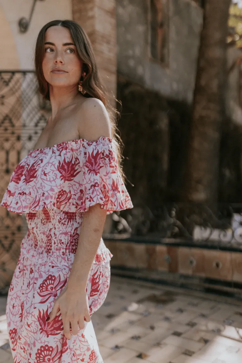 Vestido Marisa tonos azules | Vestido estilo boho | THE NOOK STORE