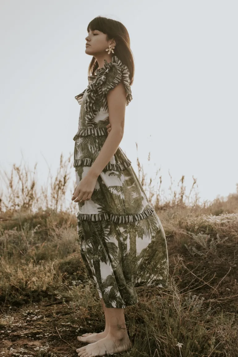 Vestido Marisa tonos azules | Vestido estilo boho | THE NOOK STORE