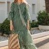 Vestido Marisa tonos azules | Vestido estilo boho | THE NOOK STORE