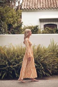 Vestido Marisa tonos azules | Vestido estilo boho | THE NOOK STORE