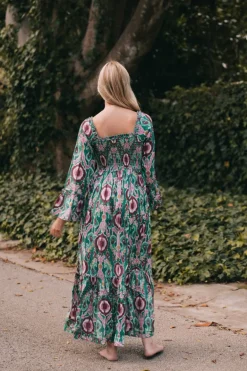 Vestido Marisa tonos azules | Vestido estilo boho | THE NOOK STORE