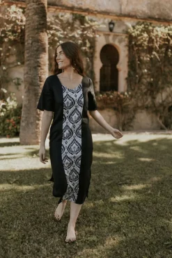 Vestido Marisa tonos azules | Vestido estilo boho | THE NOOK STORE