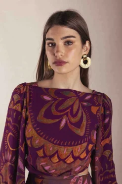 Vestido Marisa tonos azules | Vestido estilo boho | THE NOOK STORE