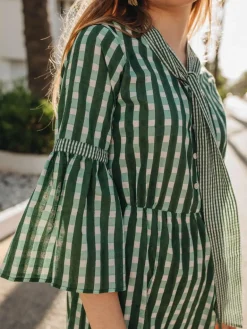 Vestido Marisa tonos azules | Vestido estilo boho | THE NOOK STORE