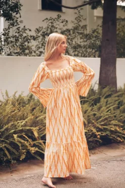Vestido Marisa tonos azules | Vestido estilo boho | THE NOOK STORE
