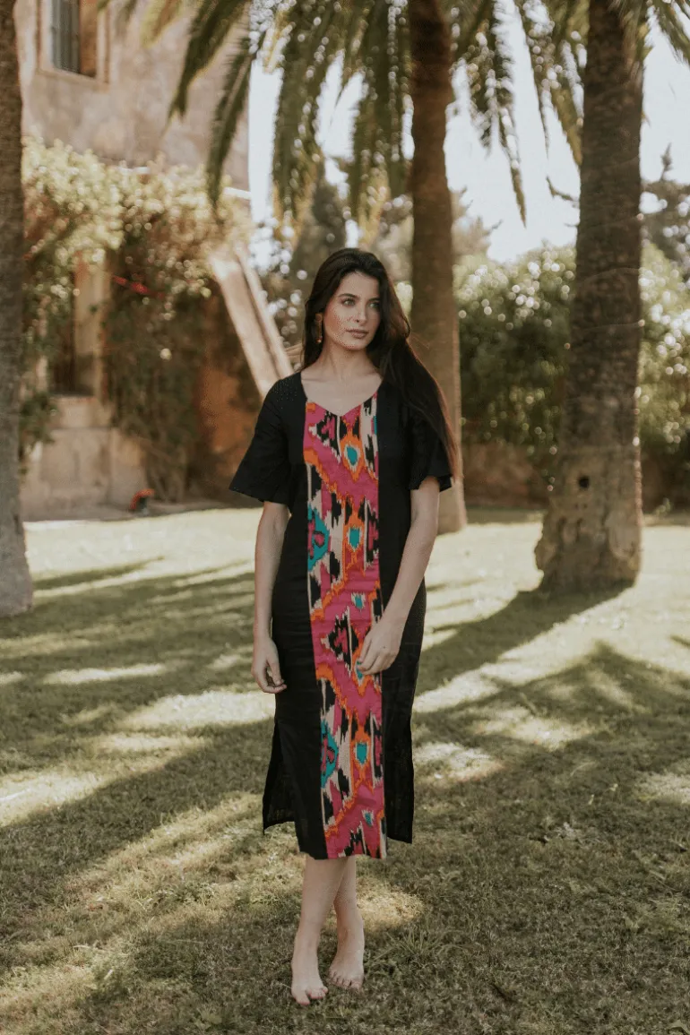 Vestido Marisa tonos azules | Vestido estilo boho | THE NOOK STORE